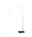 Modern floor lamp Piegano Shiny Chrome