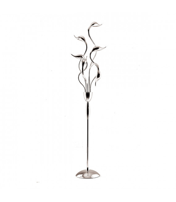 Lámpara de pie moderna Swan Chrome
