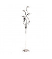 Modern floor lamp Swan Chrome