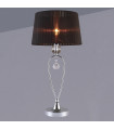Vivien Black Crystal Desk Lamp