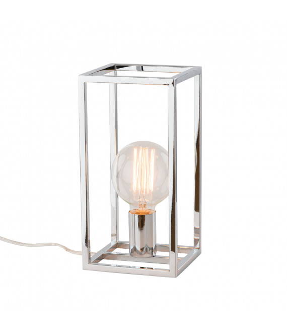 Lampada da scrivania industriale e retrò Sigalo Chrome