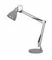 Industrial and retro desk lamp Jesso Sanded satin gray