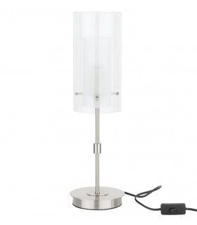 Lampe de bureau moderne Terni Chrome