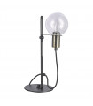 Lampe de bureau moderne Gianni Bronze antique, noir