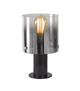 Lampe de bureau moderne Javier Noir, fumé