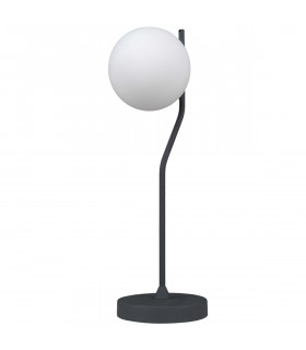 Lámpara de escritorio moderna Carimi Satin negro
