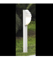 White Decora Modern Garden Lantern