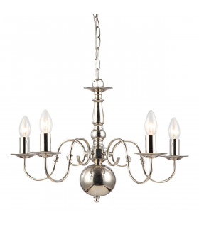 Lampadario classico Marion Chrome