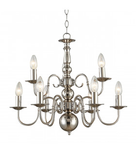 Lampadario classico Marion Chrome