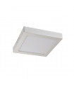 Plafonnier moderne Glissy Square blanc