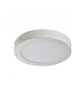 Moderne Deckenlampe Glissy Round weiß