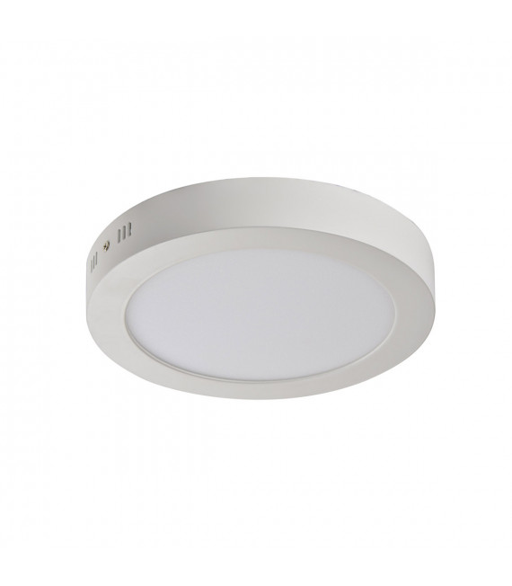 Moderne Deckenlampe Glissy Round weiß