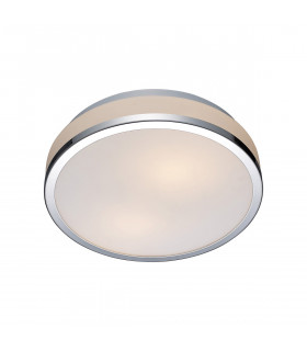 Plafoniera moderna Camry Chrome, bianca