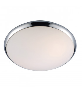 Plafonnier moderne Kreo Chrome, blanc