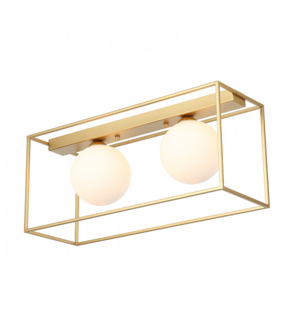 Mediamo modern glass ceiling light