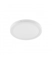 Design ceiling lamp Glissy Round white