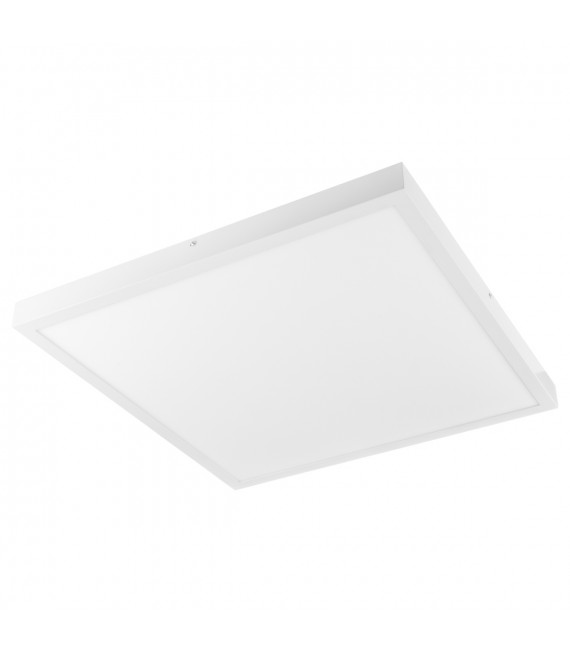 Lámpara de techo moderna Glissy Square blanco