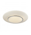 Plafonnier moderne Camino Chrome, blanc