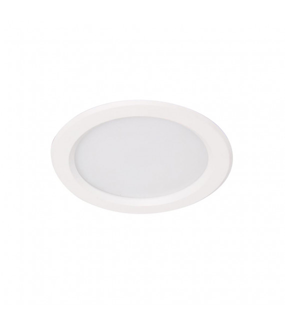 Plafonnier encastrable technique et moderne Bella blanc