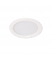 Technical and modern recessed ceiling light Bella white