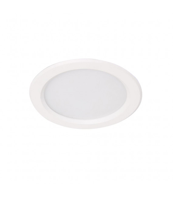 Bella white metal technical and modern recessed ceiling light