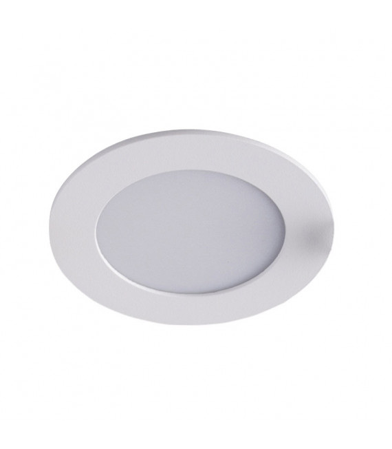 Technical and modern recessed ceiling light Vanity white in aluminum