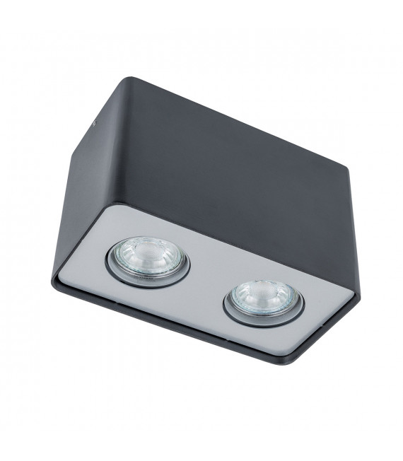 Plafoniera spot moderna Harris Black