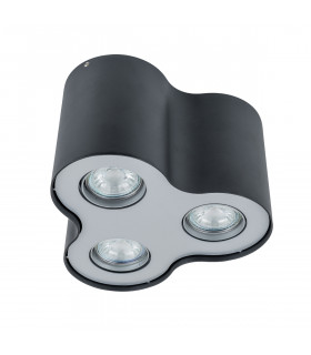 Lampada da soffitto Shannon Modern Spot Nera