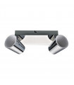 Spot moderne Elmira Chrome