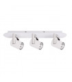 Spot moderne Bland blanc 3 ampoules