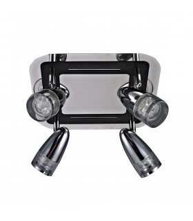 Foco de techo moderno Albane Chrome