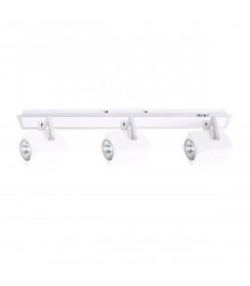 Spot moderne Mateo Chrome 3 ampoules