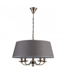 Lampadario classico Zanobi Bronzo antico
