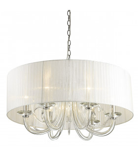 Suspension classique Mulber Chrome en tissu