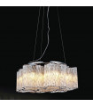 Suspension classique Antonio Chrome 6 ampoules