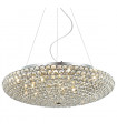 Suspension classique Santo Chrome 12 ampoules