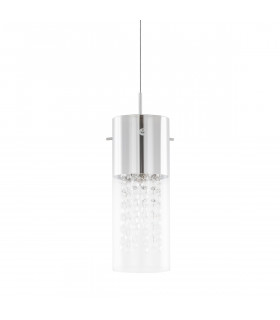 Marqu Chrome crystal pendant lamp