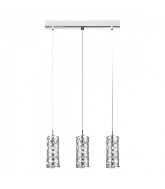 Lampada a sospensione in cristallo Alpio SL Chrome