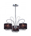 Suspension en cristal Span Noir