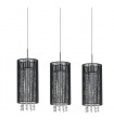 Crystal suspension Lana BK Black in metal