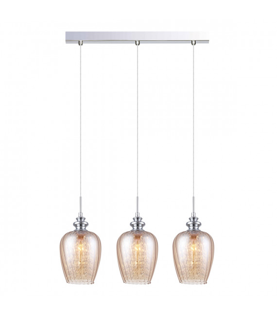 Crystal suspension Pirita B CR Chrome 3 bulbs