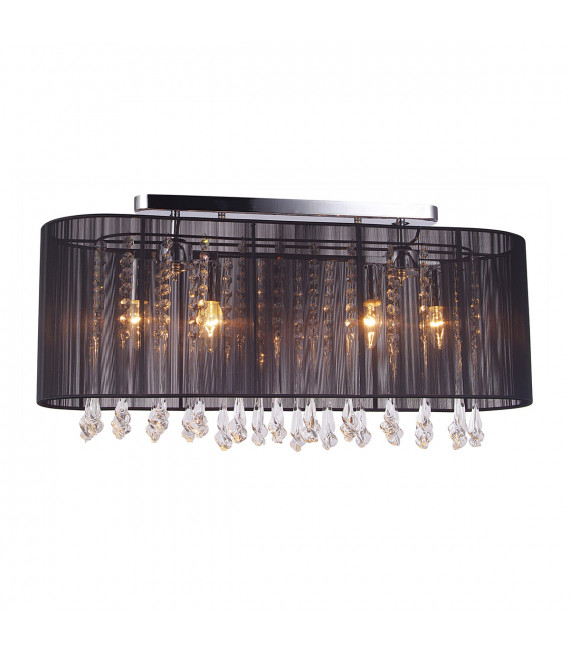 Suspension en cristal Isla Noir