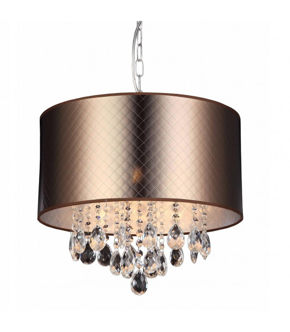 Lámpara colgante de cristal Motan Bronze
