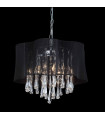 Suspension en cristal Cali Noir