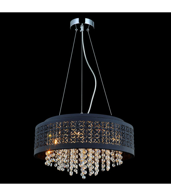 Doris Chrome lampada a sospensione in cristallo