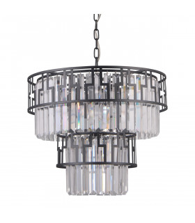 Filip crystal pendant lamp Matt black