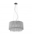 Anabella silver crystal suspension in aluminum