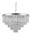 Suspension en cristal Verdes argent