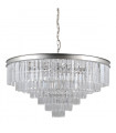 Suspension en cristal Verdes argent et cristal
