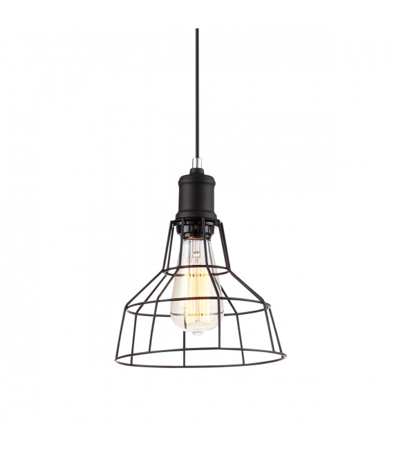 Industrial and retro pendant lamp Synthia Black